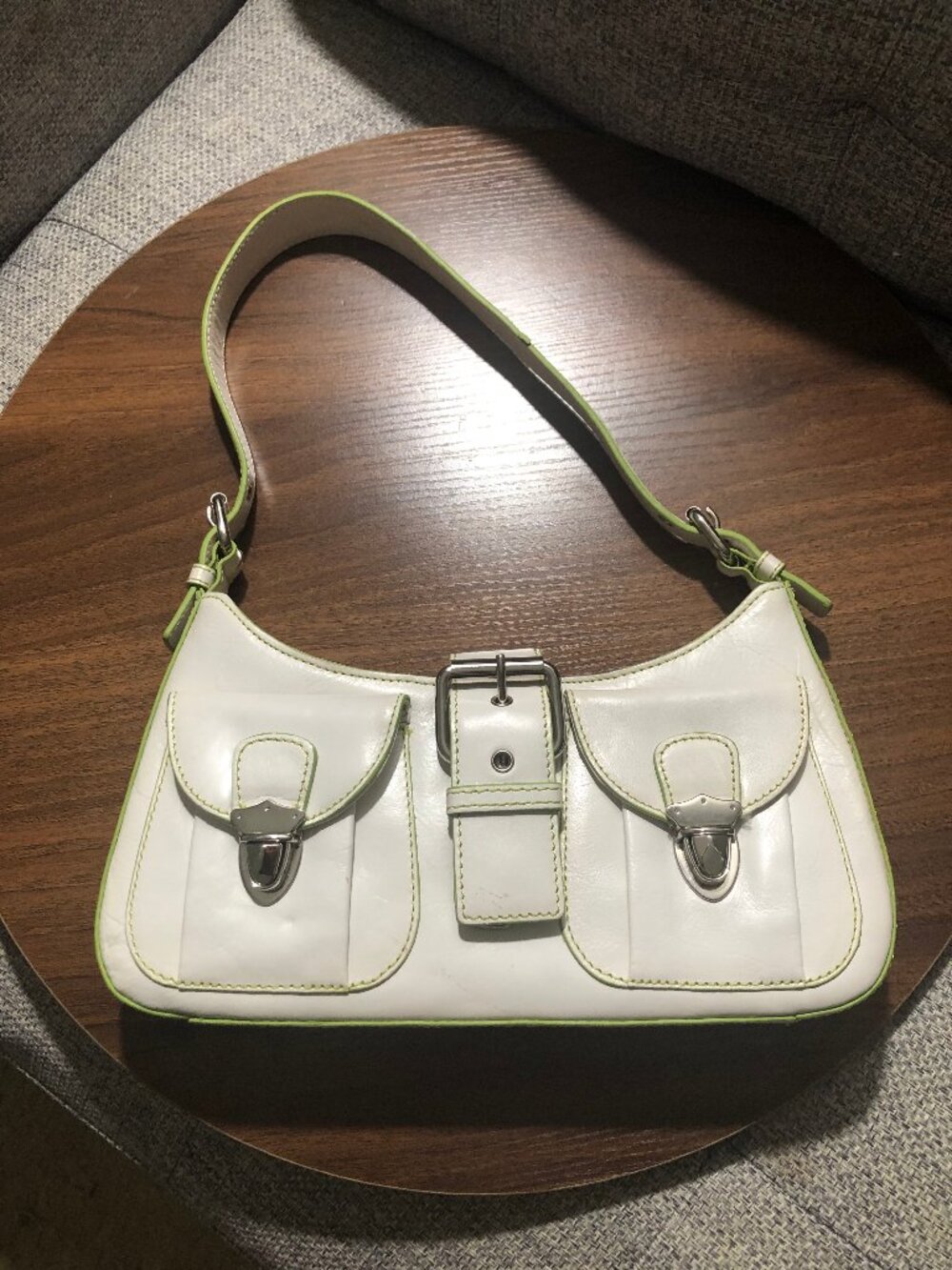 a Vintage Hype Lather Shoulder Bag from the early 2K era.  as New as never used